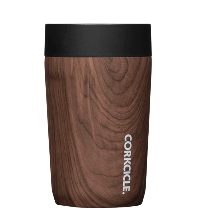 Corkcicle Tumbler 12oz.- Walnut Wood