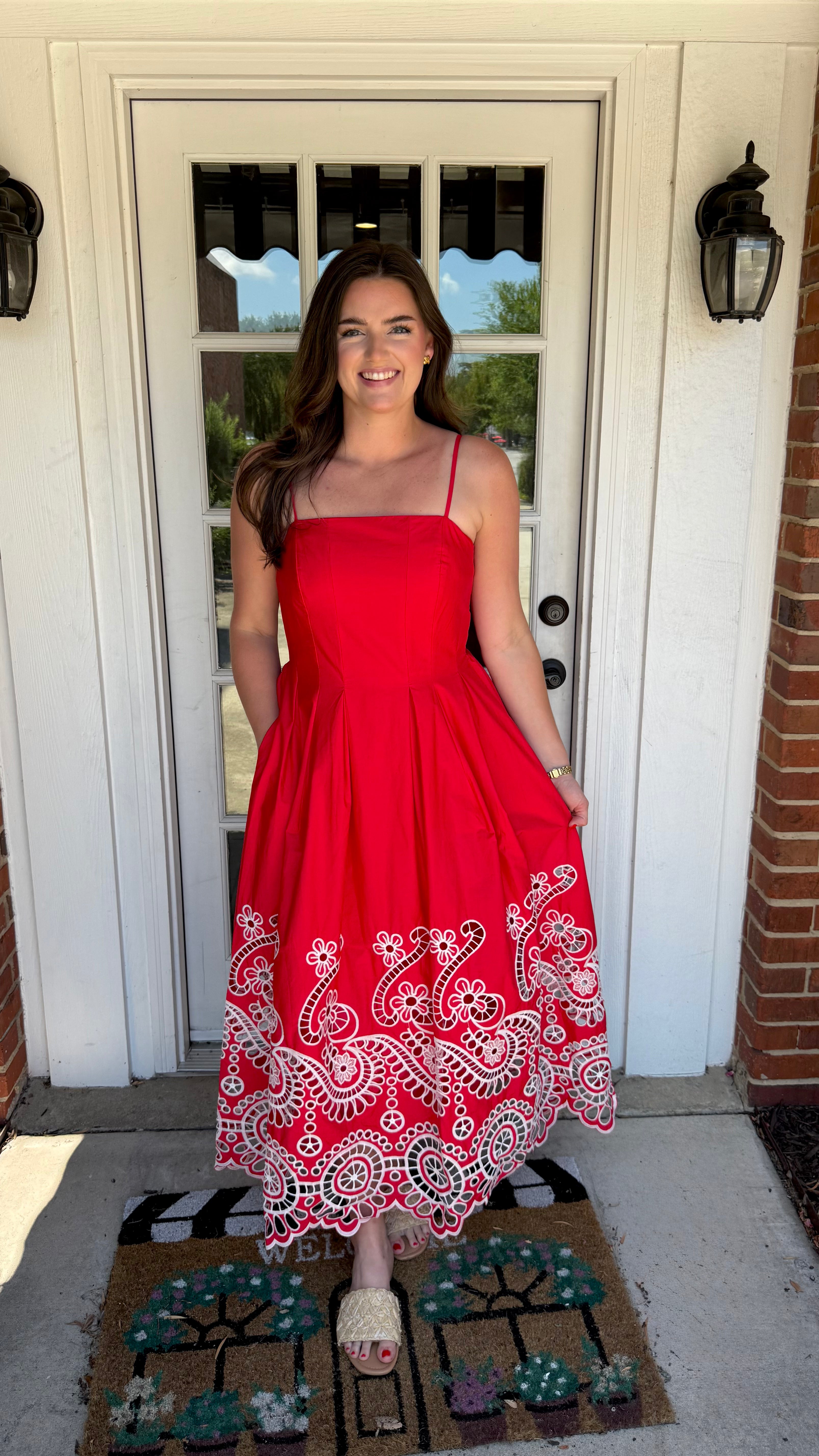 Emma Eyelet Dress
