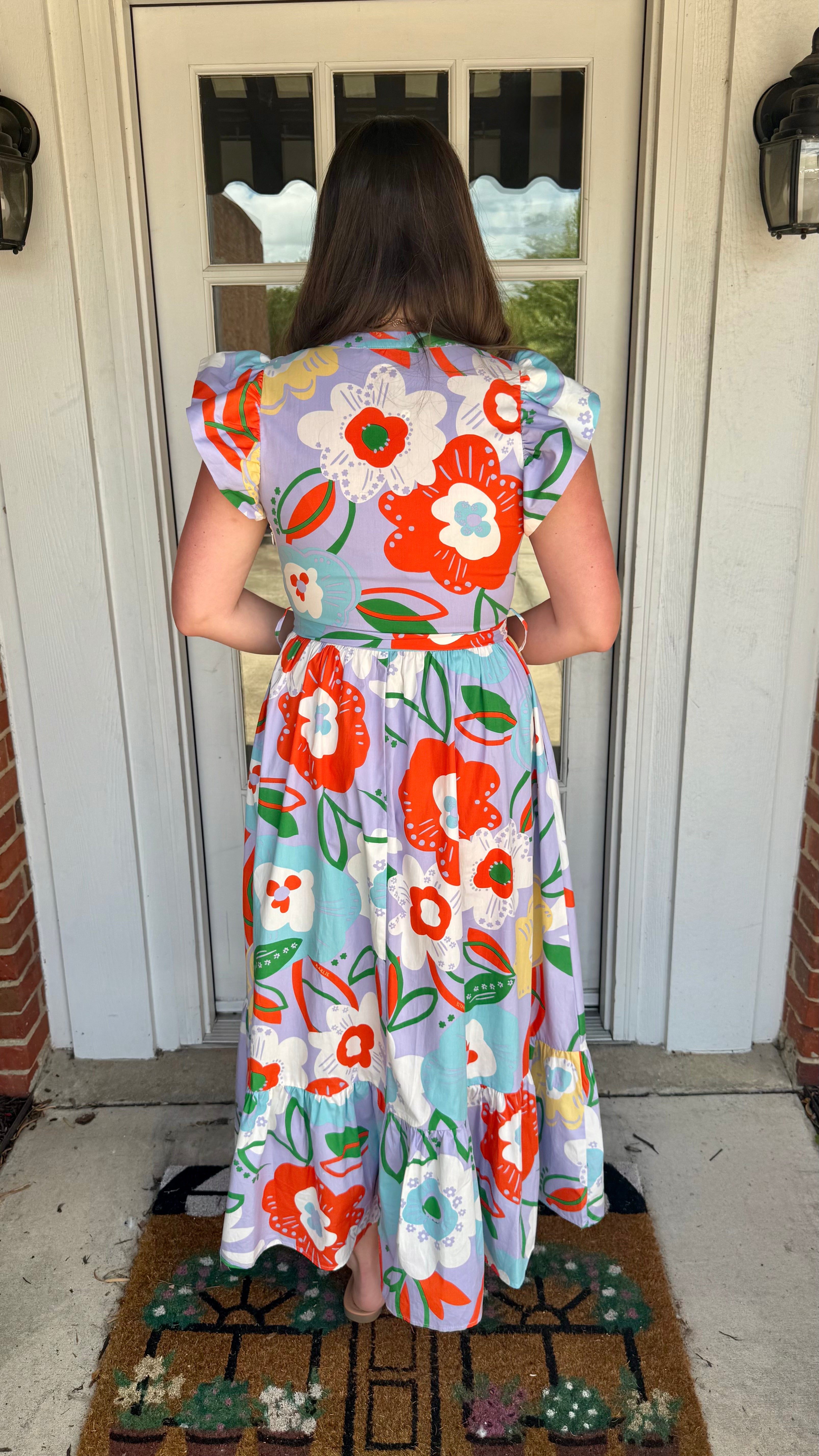 karlie floral maxi dress Karlie French Floral Maxi Dress Maren + Main Boutique