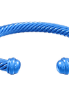 Cable Cuff - Blue