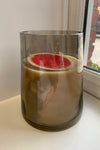 Red Currant Tall Grey Candle
